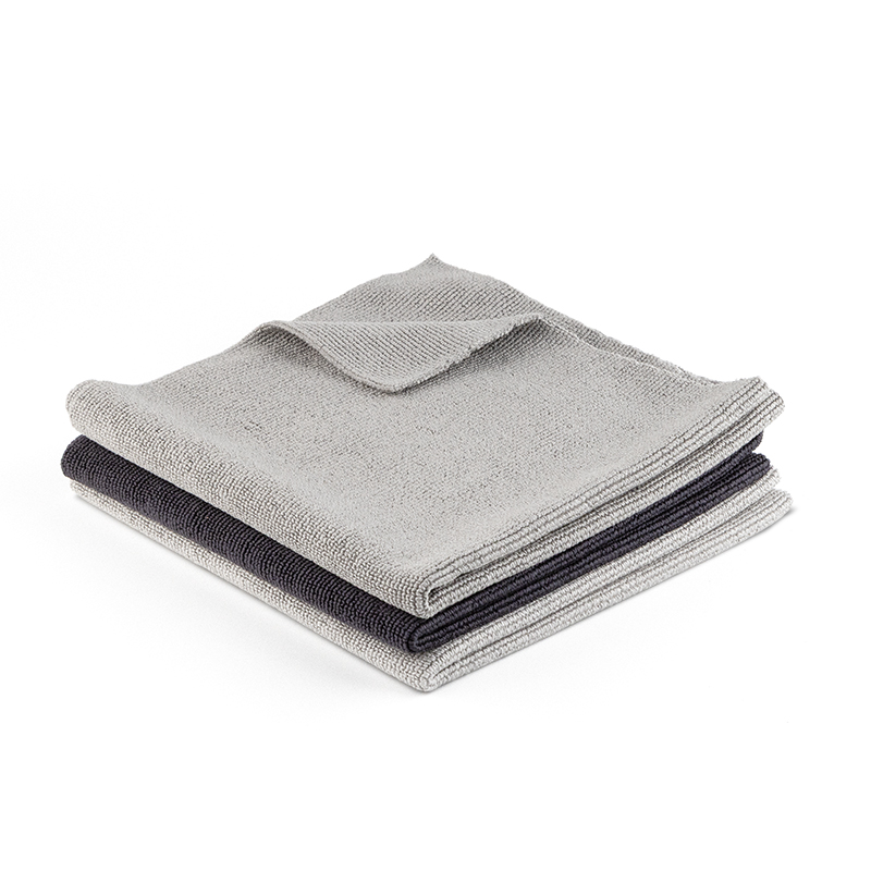 картинка Микрофибра с двойным плетением без оверлока (3шт) - Shine Systems Perl Towel 40*40см.