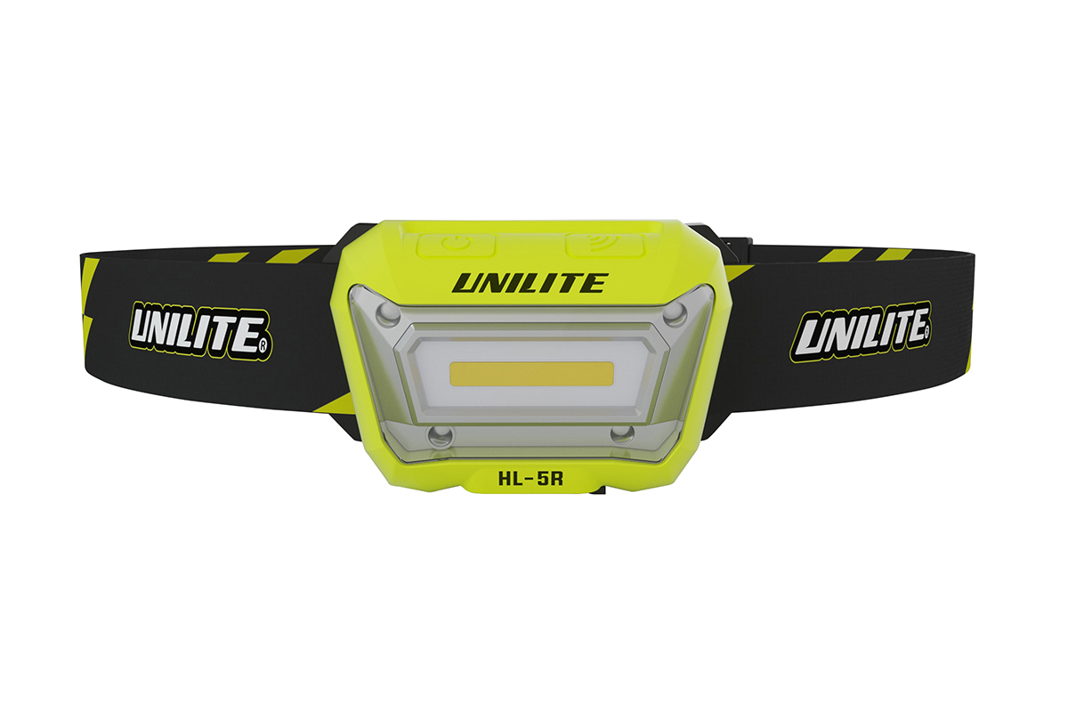 картинка Налобный сенсорный фонарь (325 Lm COB, 1500 mAh, IP65) - UNILITE HL-5R