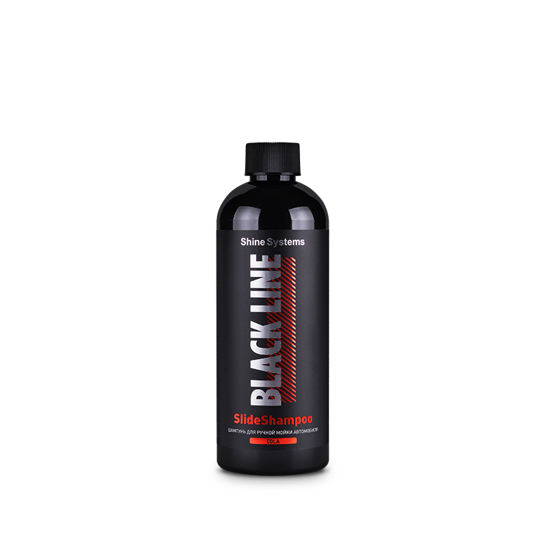картинка Шампунь для ручной мойки автомобиля - Shine Systems Black Line SlideShampoo Cola 400мл.