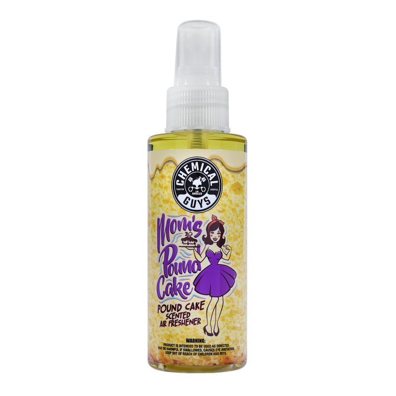 картинка Освежитель воздуха с ароматом маминого торта - Chemical Guys MOM'S POUND CAKE 118мл.