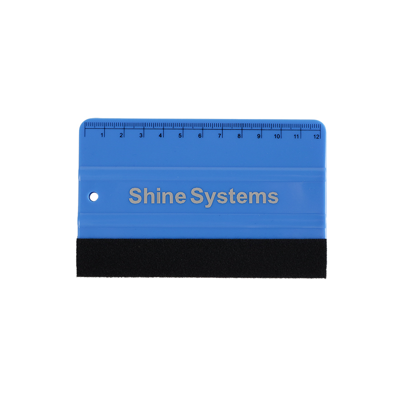 картинка Выгонка с микрофиброй и линейкой - Shine Systems 12,6*8см.