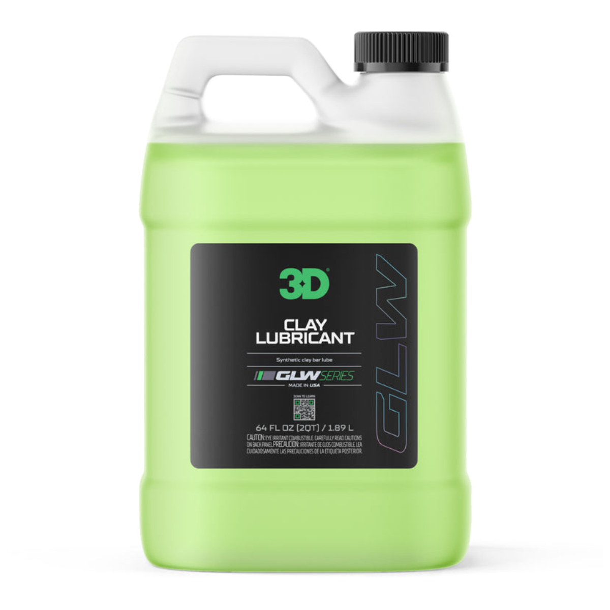 картинка Лубрикант для глины и автоскраба - 3D 343 GLW Clay Lubricant 1,9л.