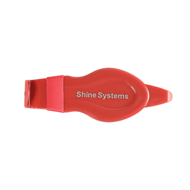 картинка Ракель угловой c тонким войлоком - Shine Systems 8*3,5см.