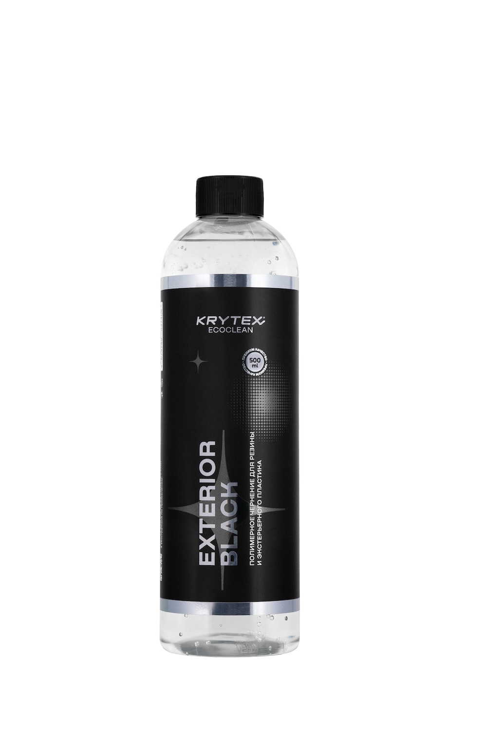картинка Полимерное чернение для резины и наружнего пластика (Сатин) - KRYTEX Exterior Black 500мл.