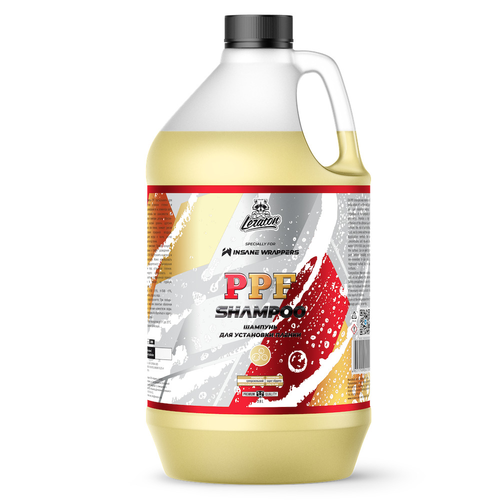 картинка Шампунь для установки пленки - LERATON PPF Shampoo 3,8л.