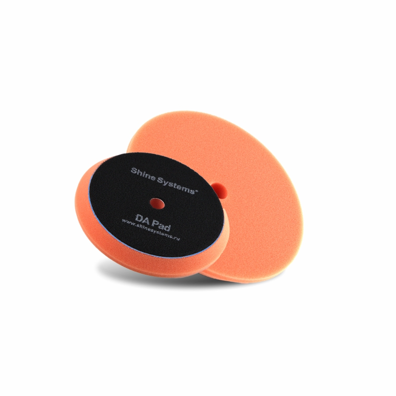 картинка Полировальный круг мягкий оранжевый - Shine Systems DA Foam Pad Orange 130мм.