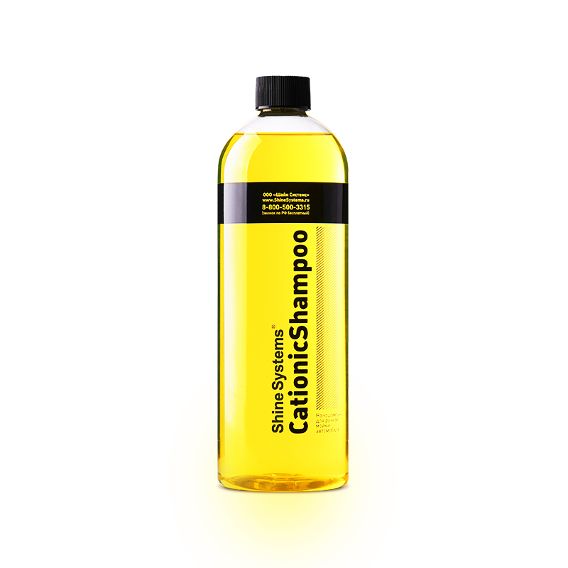 картинка Наношампунь для ручной мойки автомобиля - Shine Systems CationicShampoo 750мл.