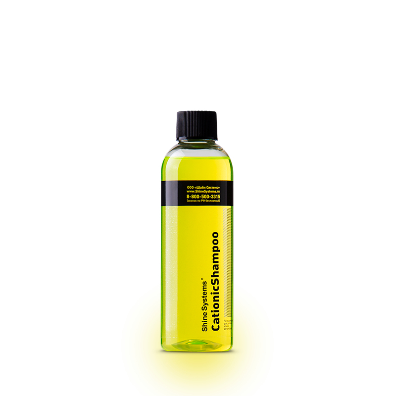 картинка Наношампунь для ручной мойки автомобиля - Shine Systems CationicShampoo 200мл.