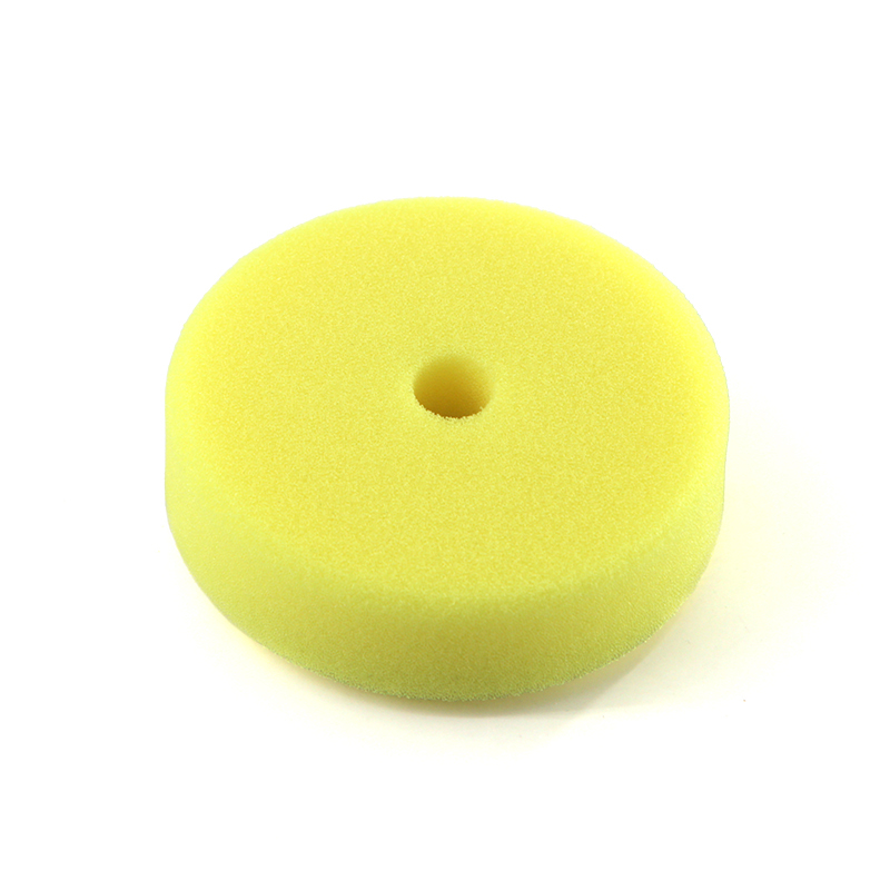 картинка Полировальный круг полутвердый желтый - Shine Systems RO Foam Pad Yellow 75мм.