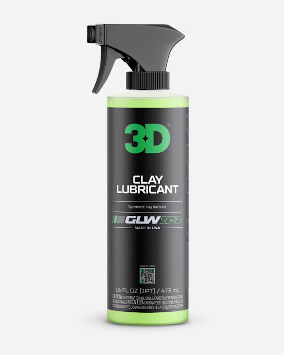картинка Лубрикант для глины и автоскраба - 3D 343 GLW Clay Lubricant 473мл.