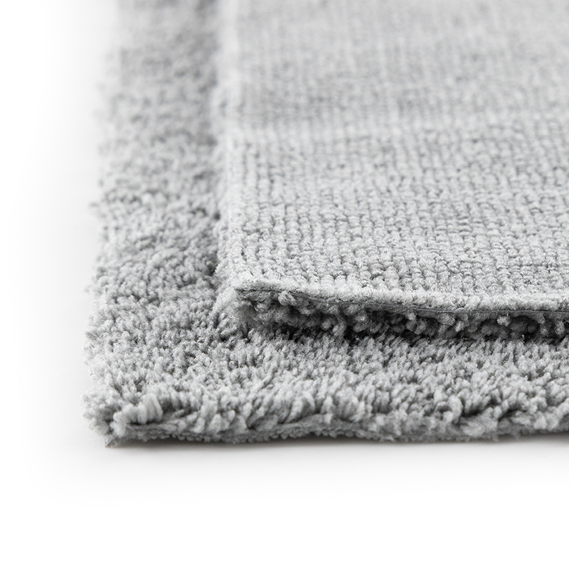 картинка Универсальная микрофибра без оверлока серая - Shine Systems Edgeless Towel Gray 40*40см.