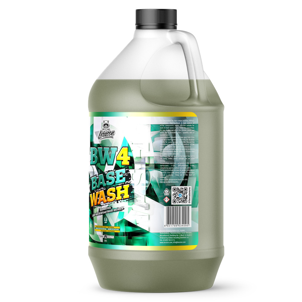 картинка Шампунь для бесконтактной мойки - LERATON BW4 Base Wash 3,8л.