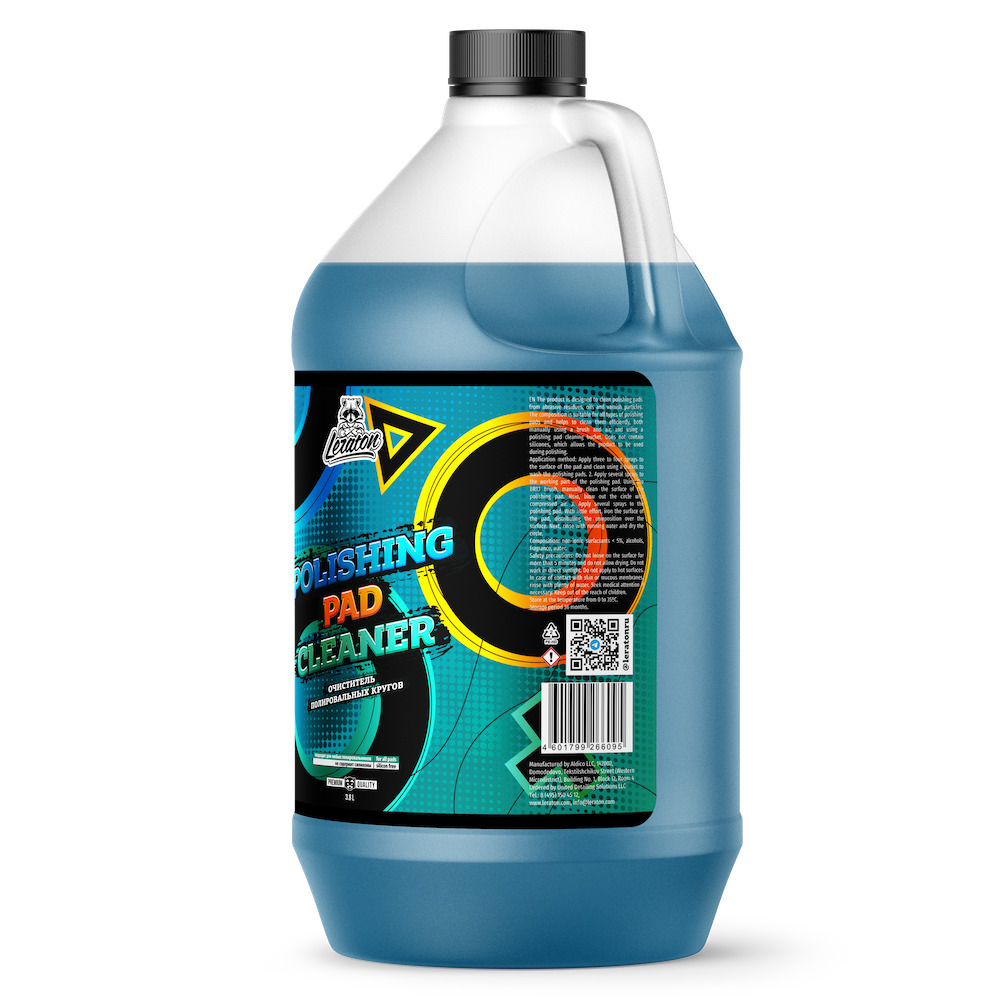 картинка Очиститель полировальных кругов - LERATON Polishing Pad Cleaner 3,8л.