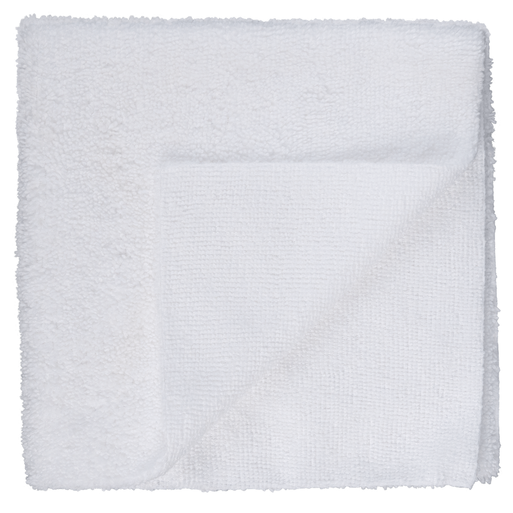 картинка Комплект белых микрофибр из 9 штук без краев - LERATON MFS Pure 40x40см.