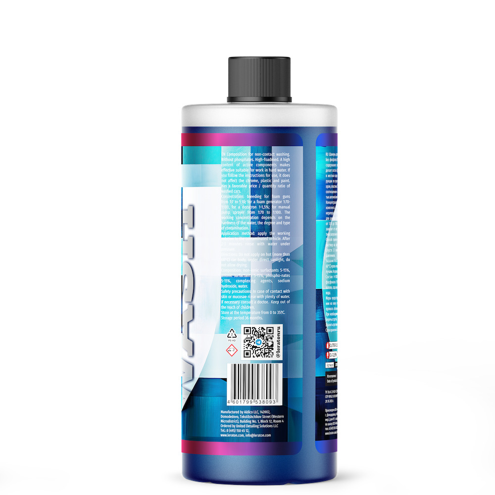 картинка Шампунь для бесконтактной мойки - LERATON BW5 Base Wash 1л.