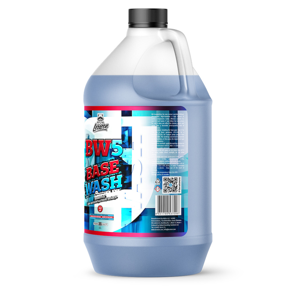 картинка Шампунь для бесконтактной мойки - LERATON BW5 Base Wash 3,8л.