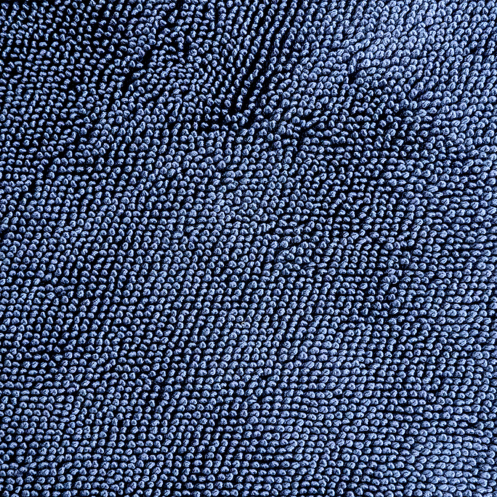 картинка Односторонняя микрофибра для сушки 600гр/м2 - LERATON MF2 Indigo Twist 80x50см.