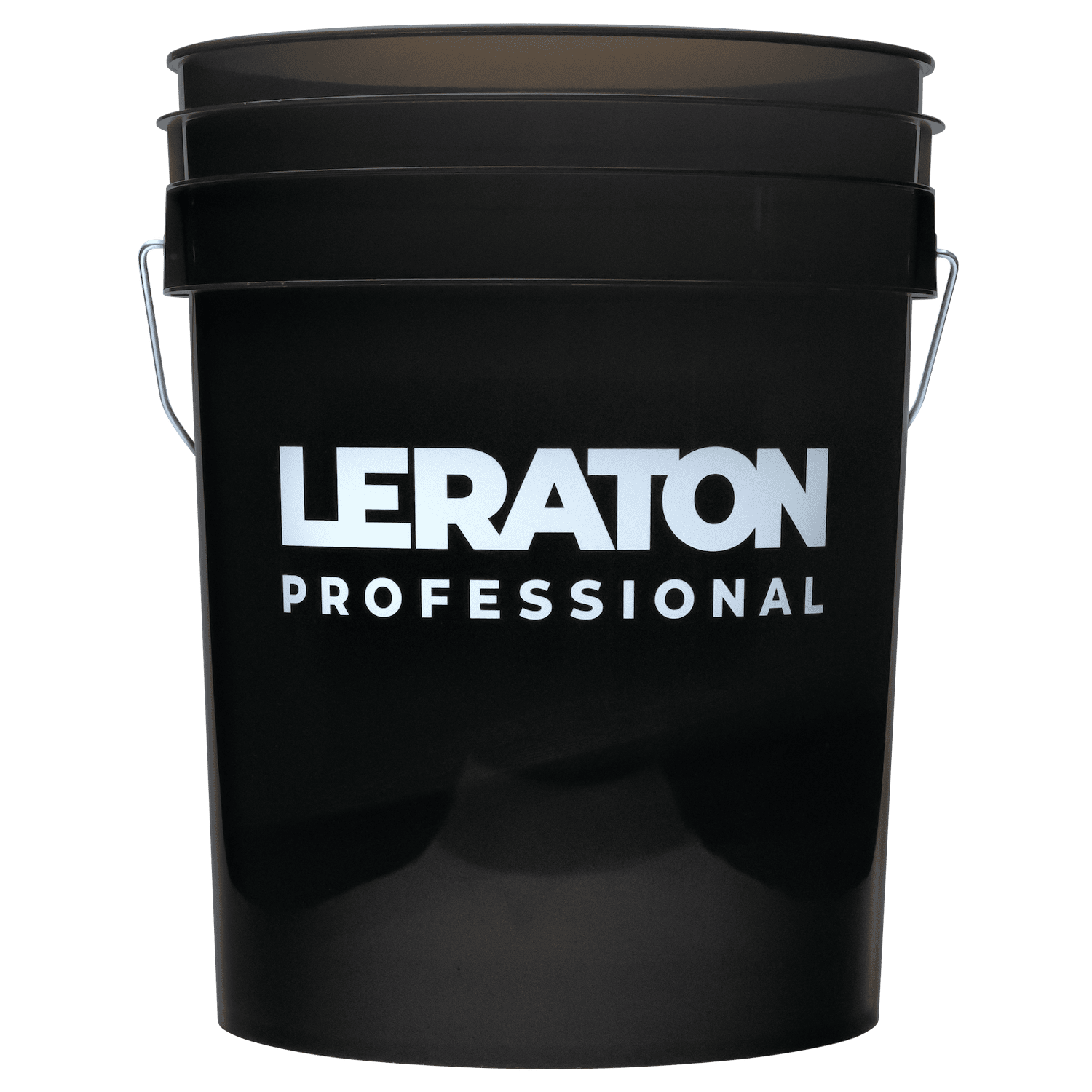 картинка Ведро для мойки автомобилей с сепаратором (чёрное) - LERATON PROFESSIONAL Detailing Bucket 20л.