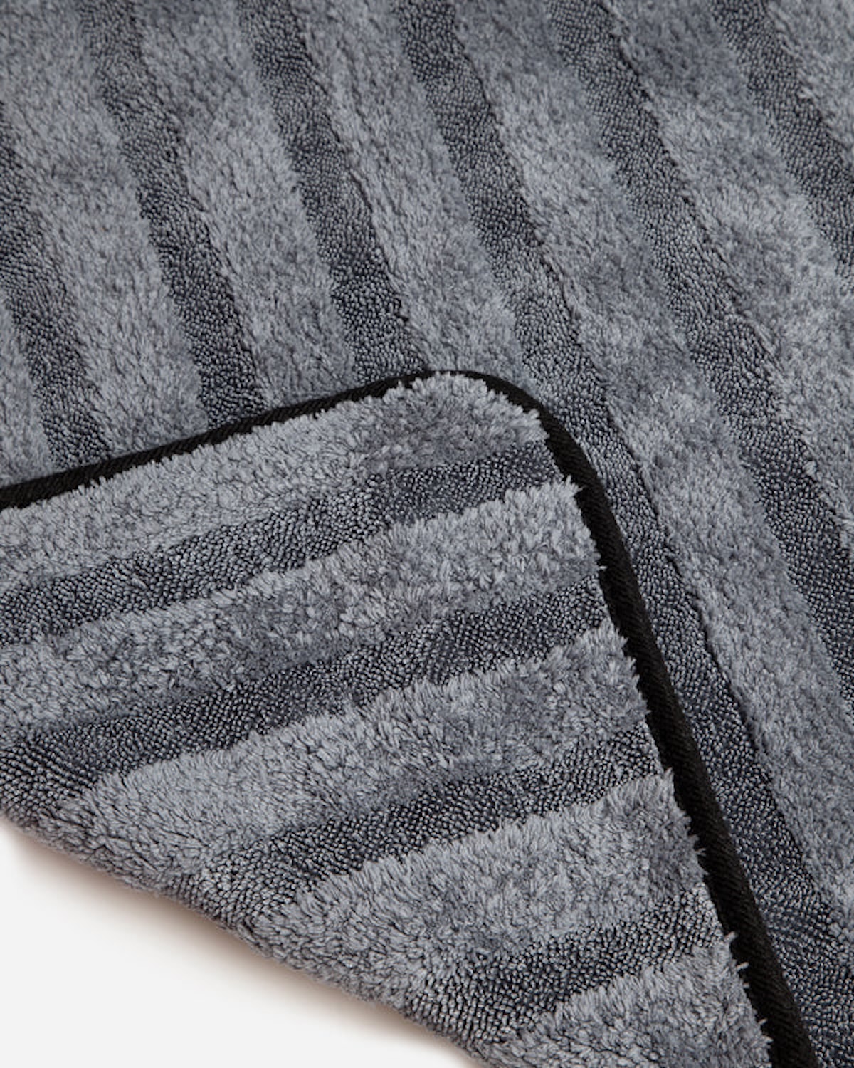 картинка Микрофибра "Гибрид" для сушки серая - A302 Duplex Hybrid XL Drying Towel 50х80, 1200 gsm
