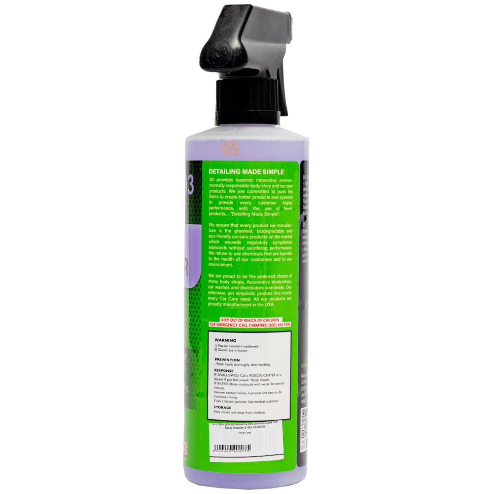 картинка Спрей для детейлинга без силикона для ЛКП - 3D 503 Spray Detailer 473мл.