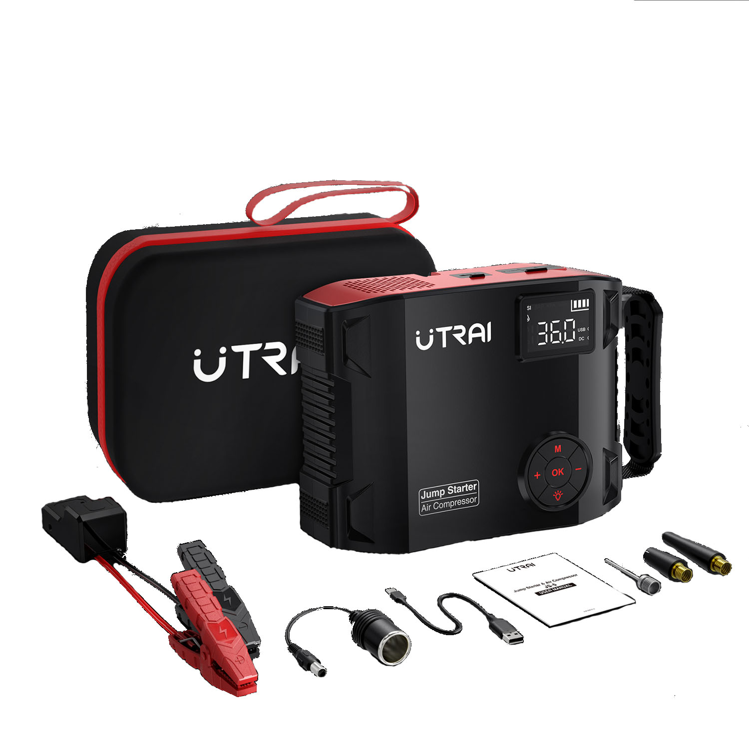 картинка Портативное пусковое устройство для автомобилей - UTRAI Jump Starter 5