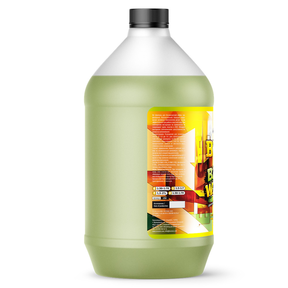 картинка Шампунь для бесконтактной мойки - LERATON BW1 Base Wash 3,8л.