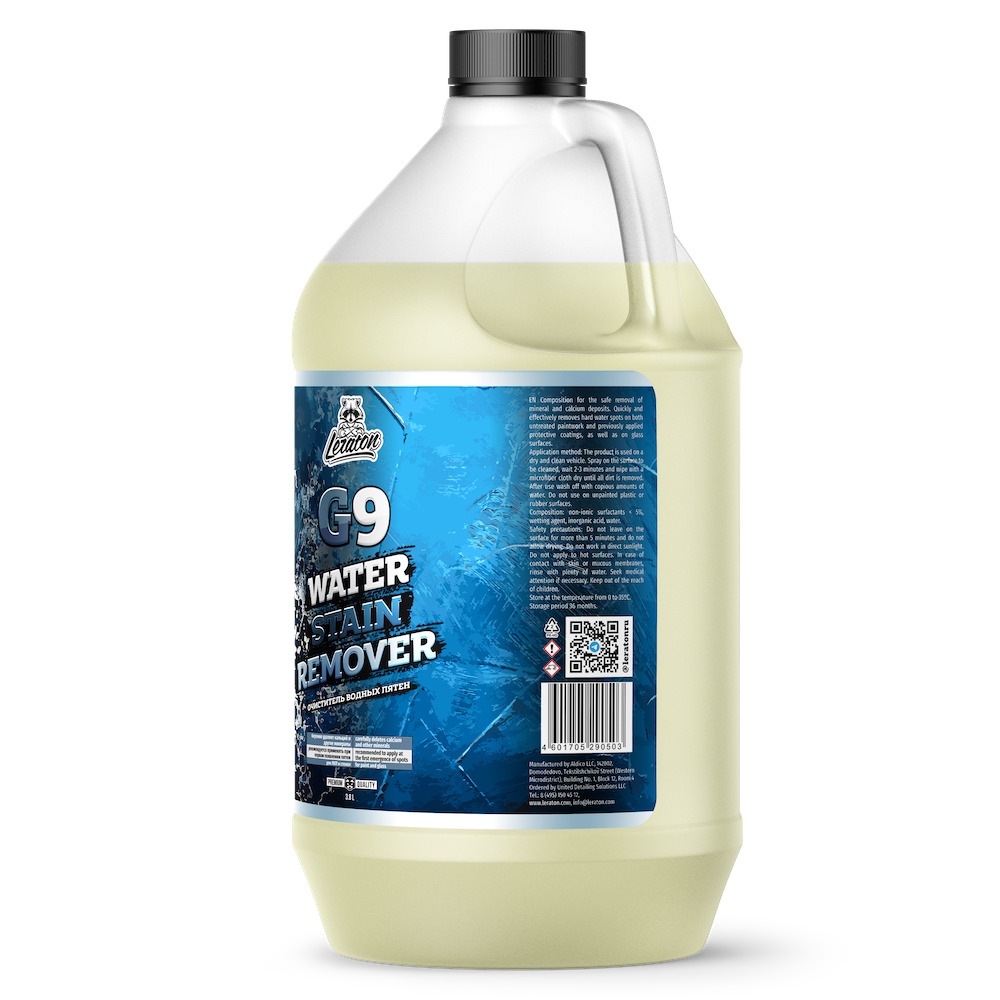 картинка Очиститель водных пятен - LERATON G9 3,8л.