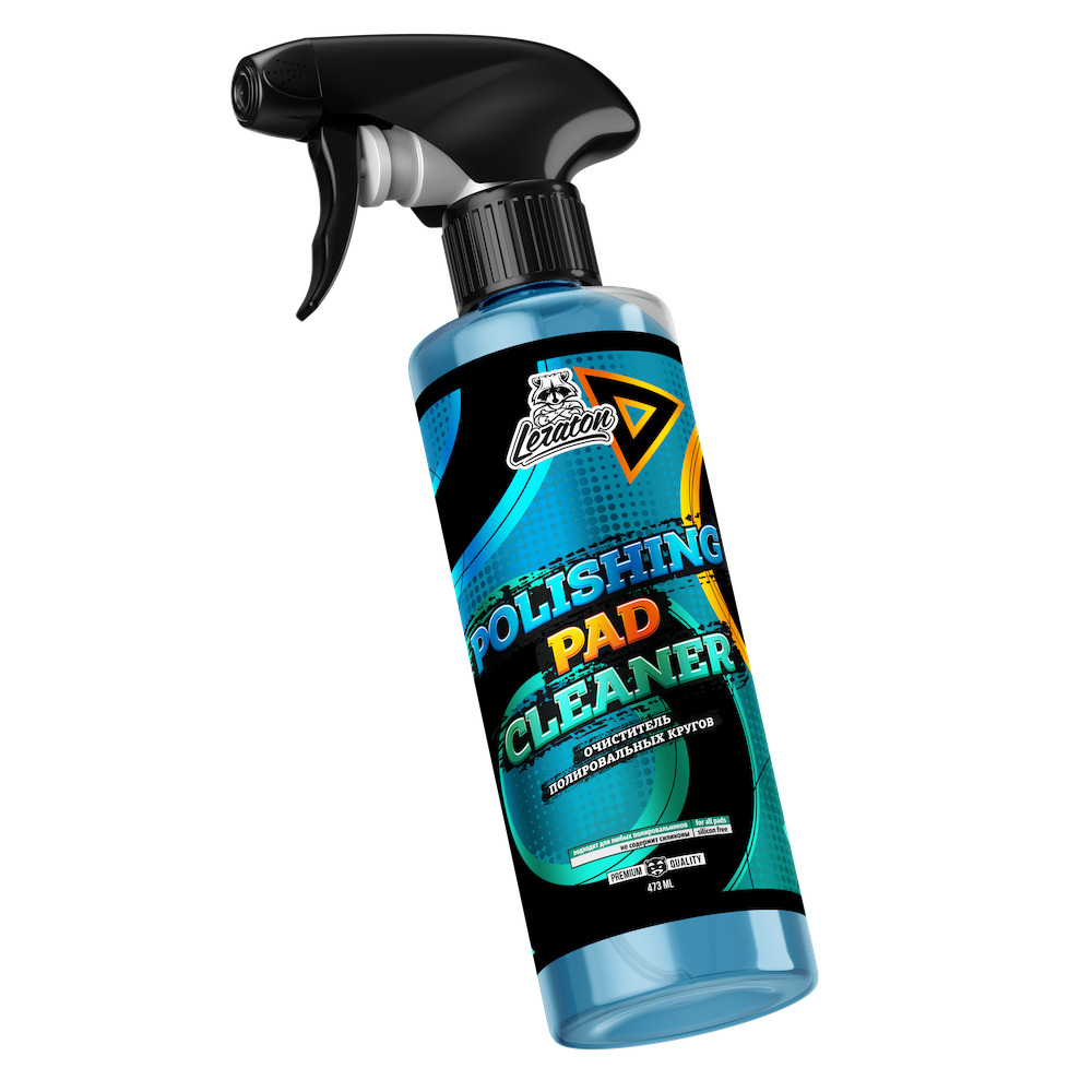 картинка Очиститель полировальных кругов - LERATON Polishing Pad Cleaner 473мл.