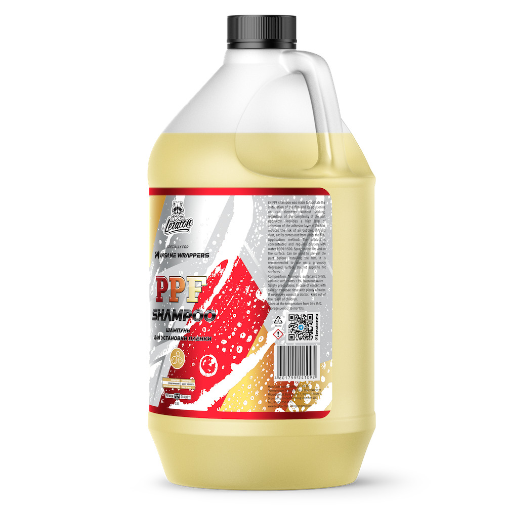 картинка Шампунь для установки пленки - LERATON PPF Shampoo 3,8л.